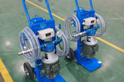 手提滤油机过滤器梗塞怎么办？